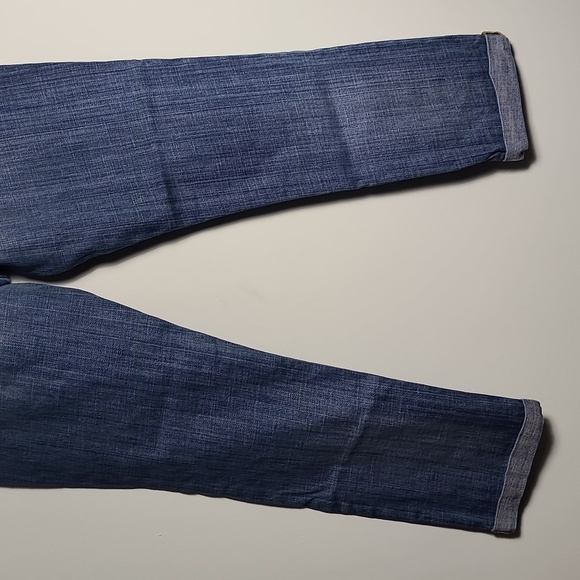 ADRIANO GOLDSCHMIED The Premiere Skinny Straight Medium Wash Crop Size 29R - Picture 13 of 16